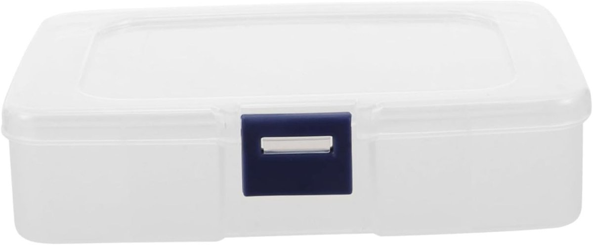 Kleine Plastic Opbergdoos met Deksel voor Zaagbladen, Ideaal voor Opslag, Organizer en Compartmenten