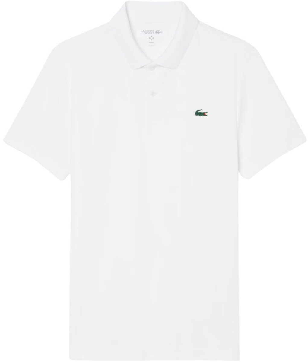 Lacoste Polo Tennis Daniil Medvedev Heren Wit