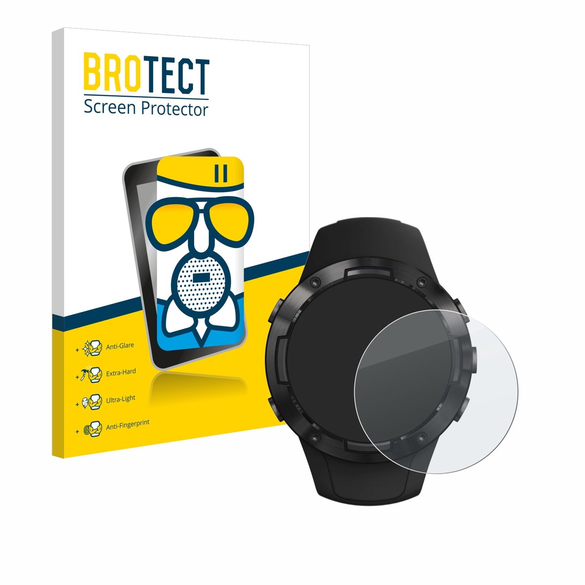 BROTECT - Screenprotector voor Suunto 5 - Folie Beschermfolie Beschermglas matte