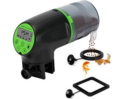 Automatische Visvoeder voor Aquarium met Vochtbestendige Timer en Weekend Dispenser voor Gezonde Vissen