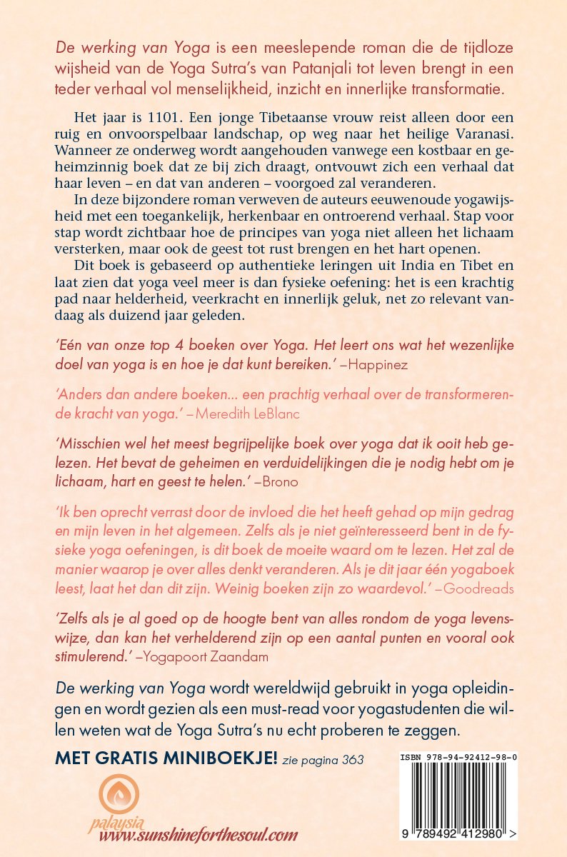 Over de werking van Yoga - back cover
