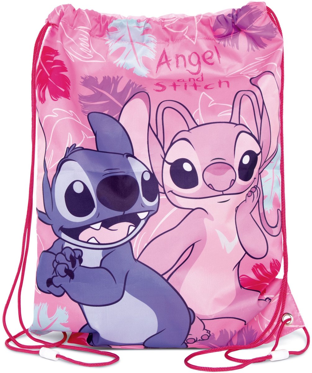 Disney Stitch Gymtas - Sporttas - Rugzak - Rugtas - Schooltas - Gymtas Jongen - Gymtas Meisje — afbeelding 4