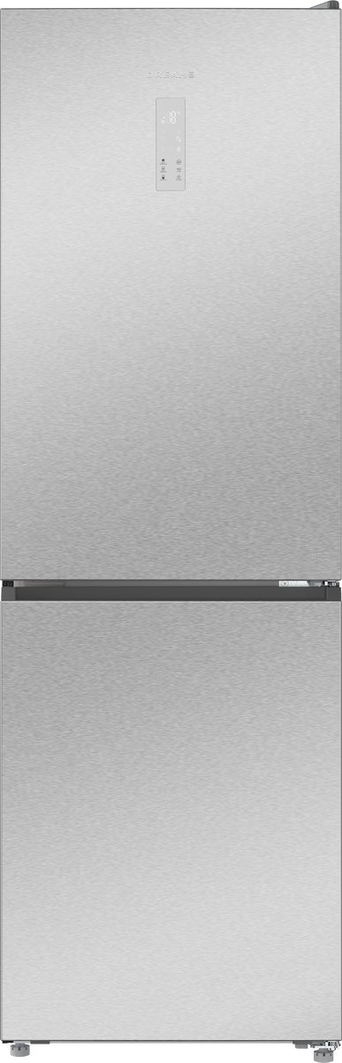 Dreame Mega Pro Koelkast 409L - 185 CM - No Frost - Energieklasse D - FreshFlex Multi-Moduszone - AeroFresh Purificatie - Inox Look - Vrijstaand