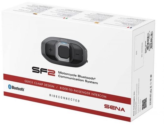Sena SF2-03 Bluetooth Communicatiesysteem Met HD Speakers - Maat - Bluetooth Intercom van Sena — afbeelding 4