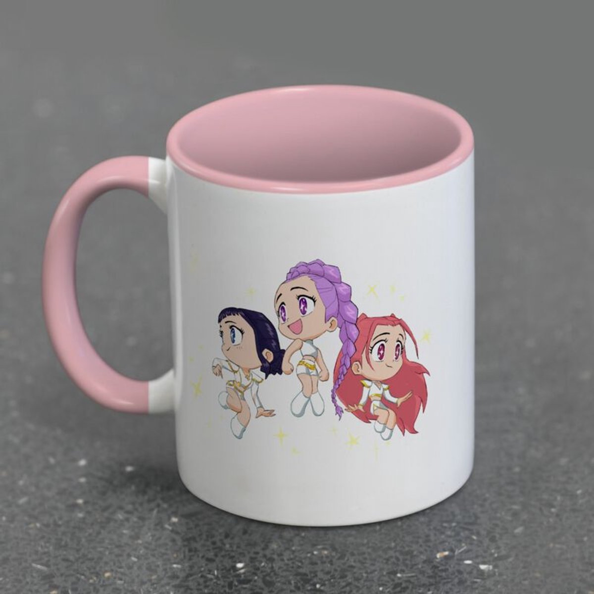 KPop Demon Hunters Hunter Chibi Unisex Kop - meerkleurig - Standard