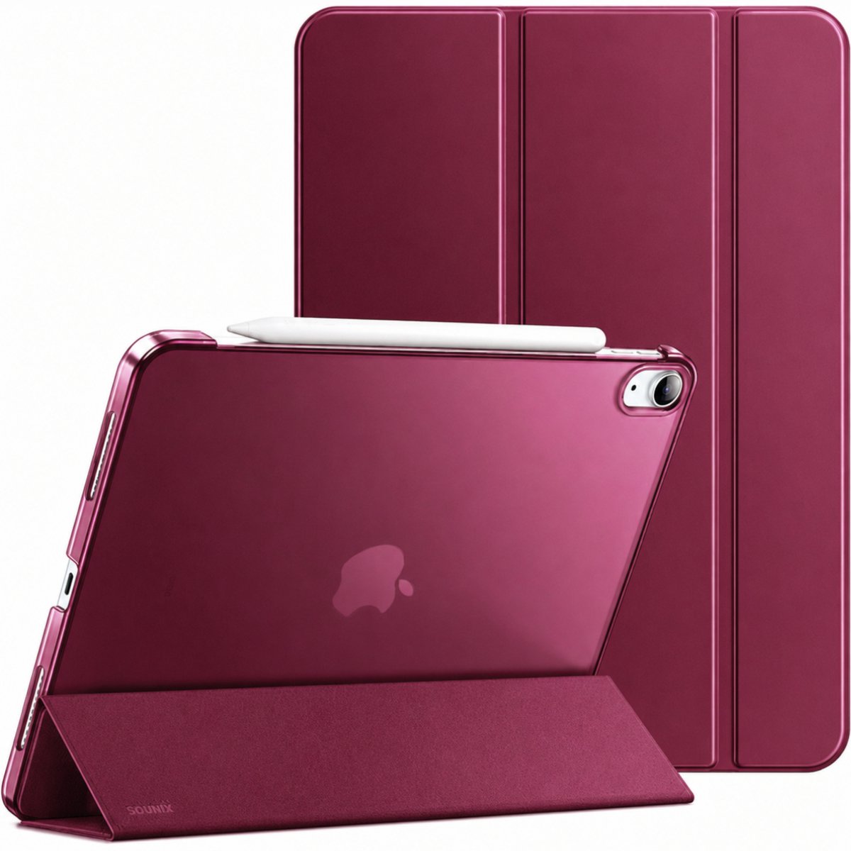 Sounix Tablet Hoes Geschikt voor Apple iPad 11 (2025) A16/iPad 10.9 Inch 10e generatie (2022) - Hoesje - Felrood