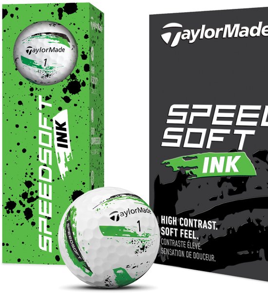 TaylorMade SpeedSoft Ink Golfballen 2024 - Groen - 12 Stuks van TaylorMade — afbeelding 3