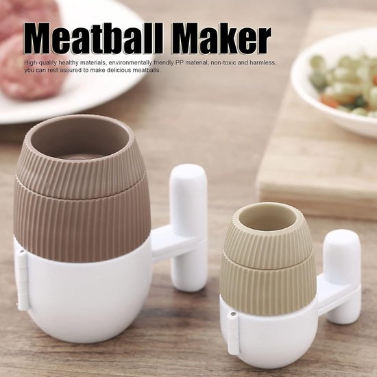 Gehaktbal Maker, Multifunctionele Gehaktbal Maker Set voor Taarten voor Pasta voor Thuis — afbeelding 2