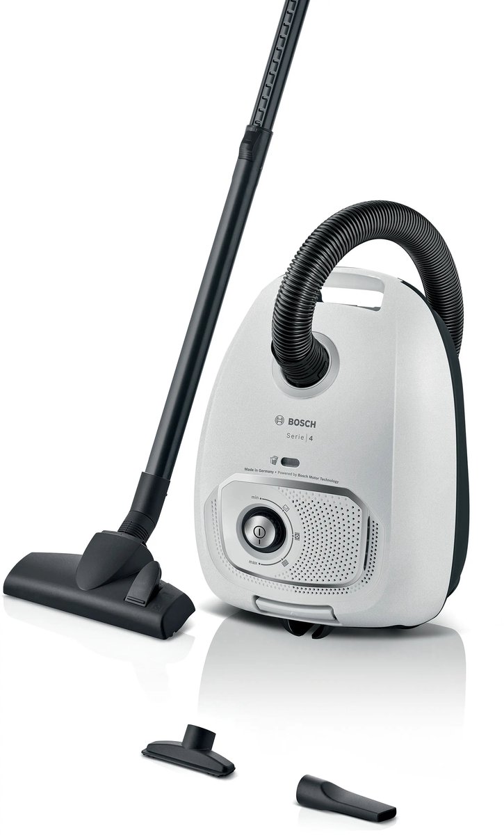 Bosch Serie 4 Stofzuiger met zak Wit BGB41WH1