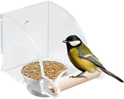 Top 10 vogelvoederbakken en voerplekken voor binnen en buiten 2026: Vogelvoederbak binnen met dispenser
