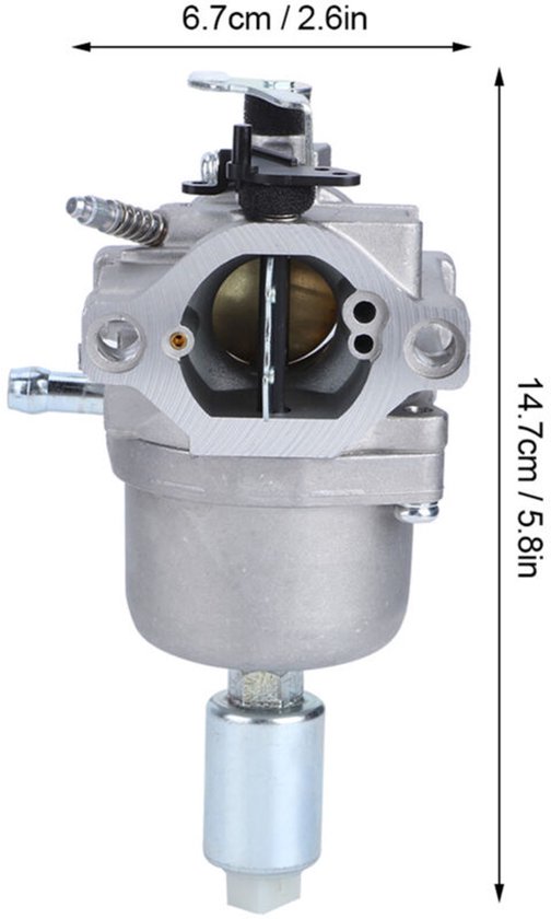 Geschikt geschikt voor grasmaaiers geschikt voor carburateur. geschikt voor Briggs & Stratton 795873 en Nikki 697203. Gemaakt van duurzaam geschikt vooraal geschikt voor optimale prestaties. van Merkloos	 — afbeelding 4