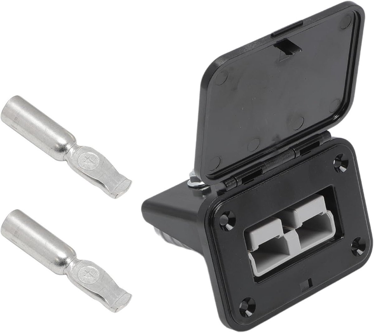 120A Flush Mount List with Cover, Compatible with Anderson Plug Connection Including Anderson Plug, Flush Mount Strip - ShopVlot