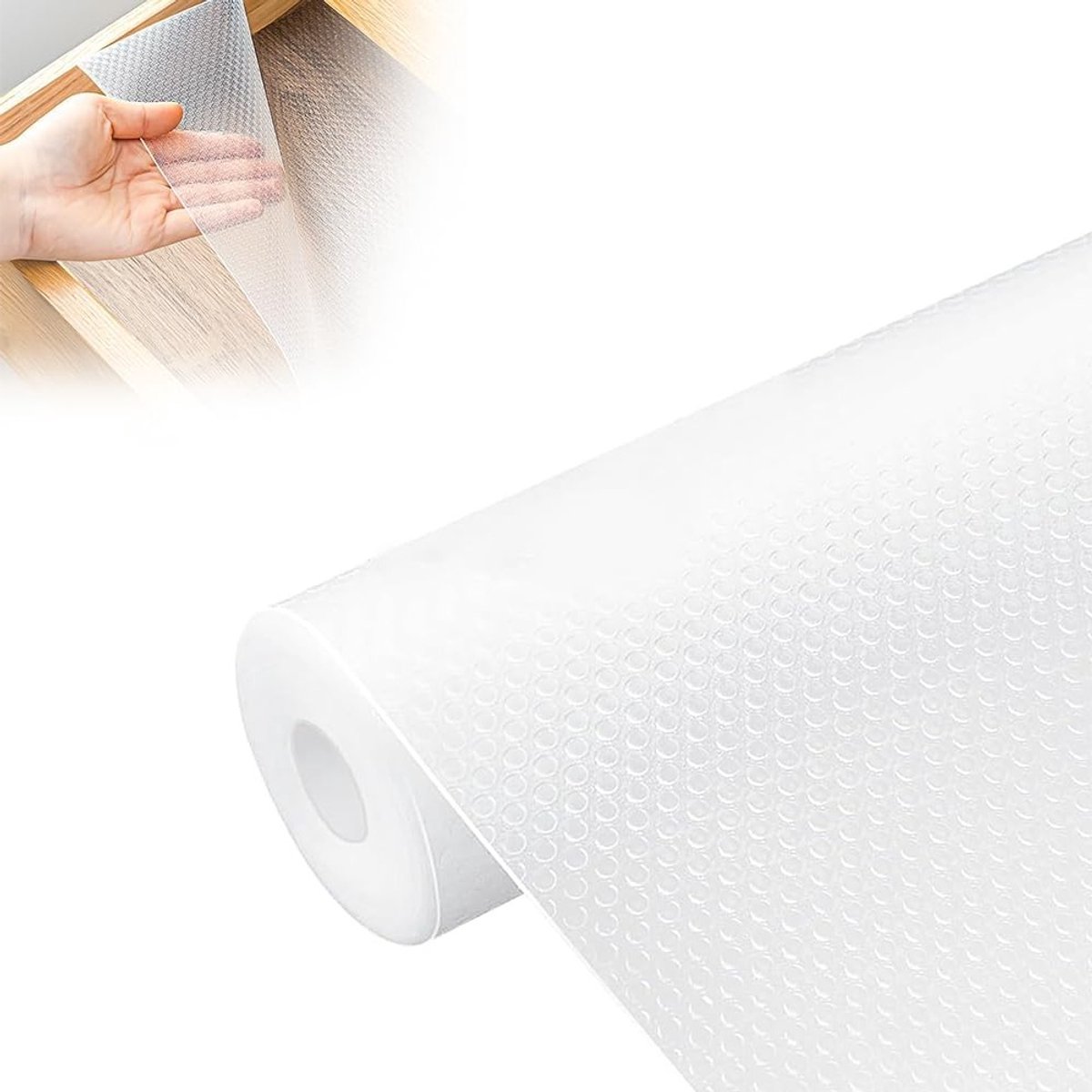 Antislip Lade Mat, Waterdichte Keuken Inleg, 45 x 600 cm EVA Plastic voor Lades, Kasten en Koelkast