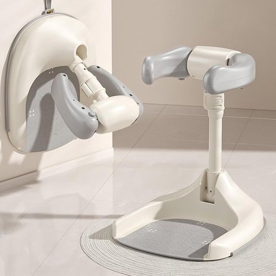 Baby Douche Standaard - Bad Hulpmiddel - Veilig Baden - In Hoogte Verstelbaar - Opvouwbaar Ontwerp - Enkel — afbeelding 3