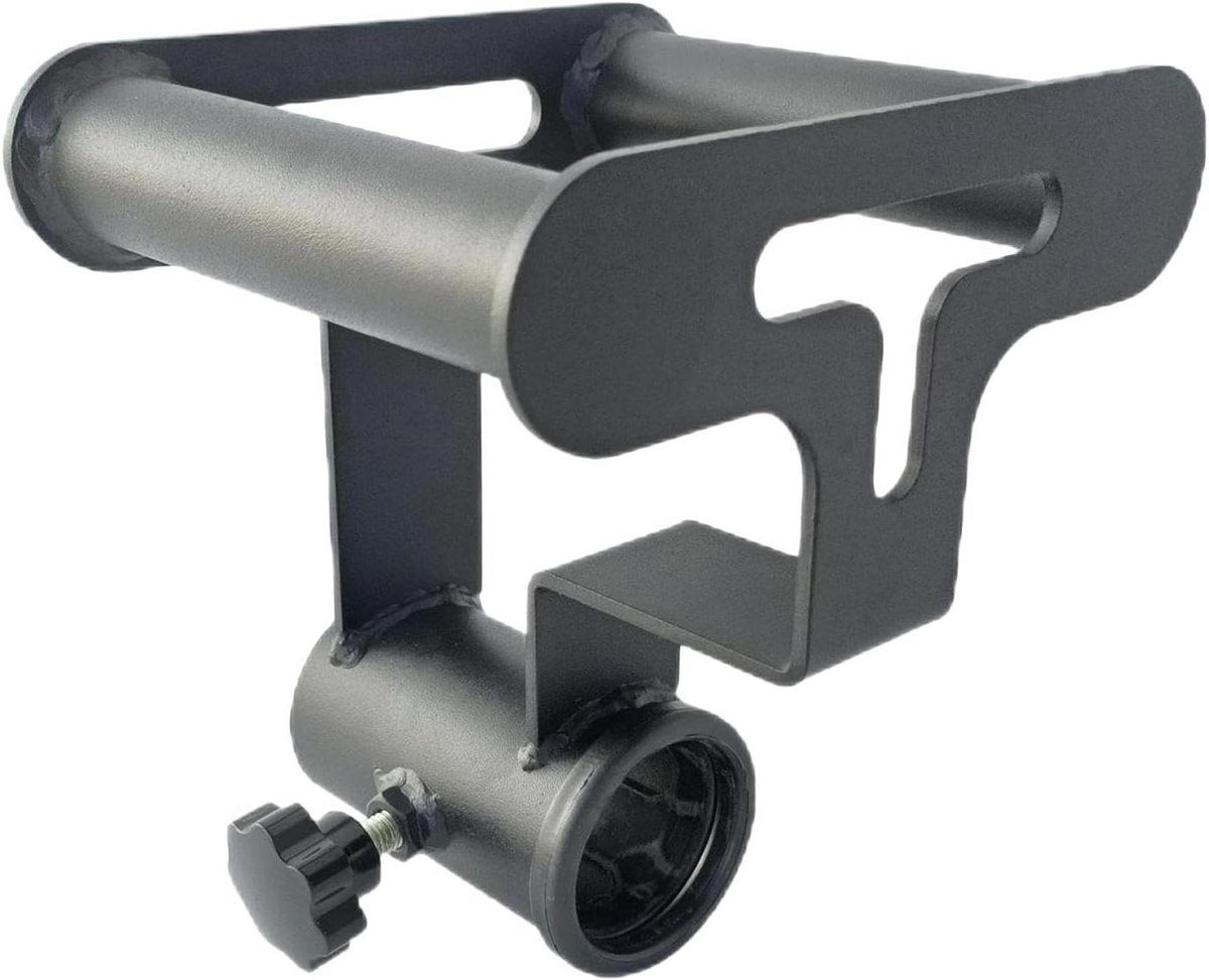 Barbell Bevestiging - Landmine Handvat - Kracht Training - Ruimtebesparend Ontwerp - 20 x 16.5 cm - Zwart