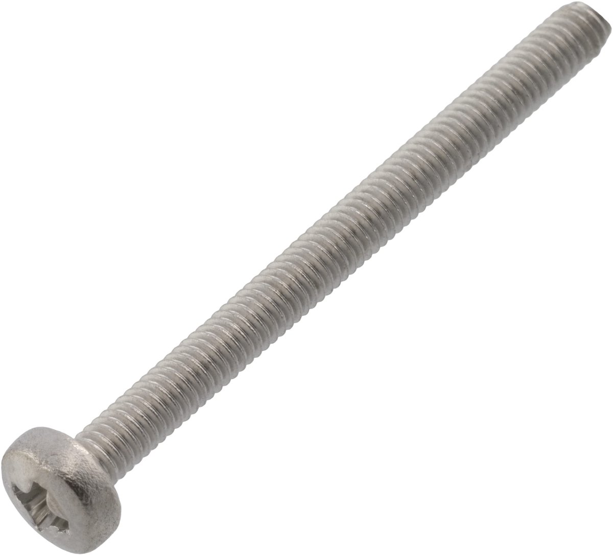 Dailygoods- Montageschroeven Set van 10 - Metalen Schroeven M2,5 x 30 mm - Cilinderkop - Roestvrij Staal A2 - Hoge Spankracht - PH1
