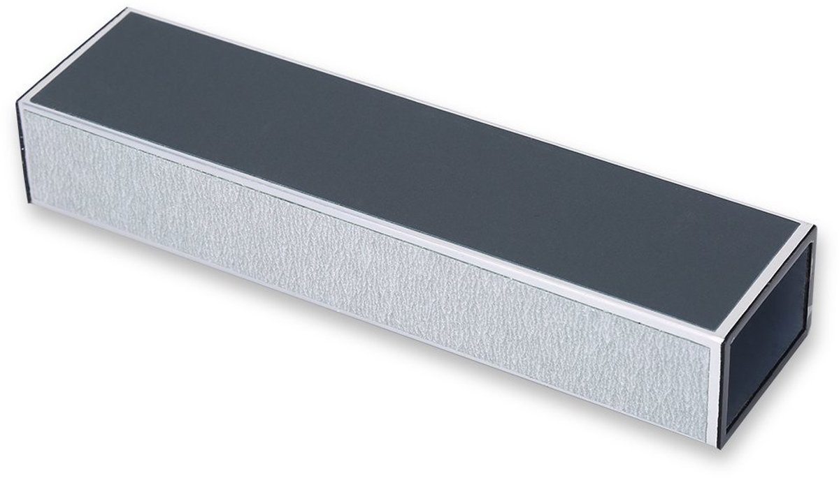 Dailygoods- Fret-nivellierbalk met zelfklevend schuurpapier - Gitaar onderhoud - Schaatsen messenslijper - Diamant + kunststof - Compact 7,5x3,5x2,5cm - Lichtgewicht 50g - Gitaar Gereedschap