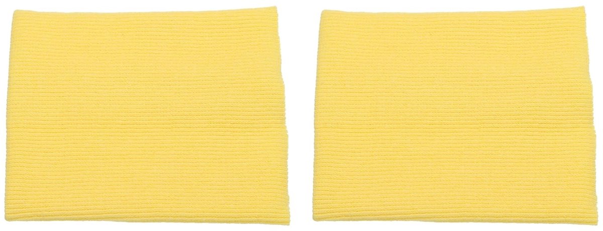 Dailygoods- Manchetten 10 x 9 cm - Elastische Katoenen Manchetten - Geribbelde Randen - Naaien/DIY Ambacht - 2 Stuks - Verhoogt Warmte - Mouw