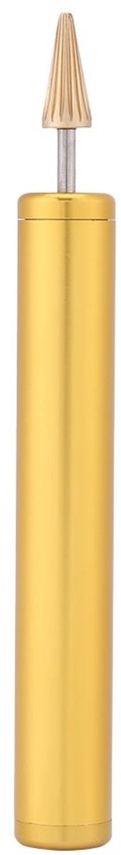 Dailygoods- Randstift Hoogwaardige Kwaliteit - Olie-applicator - Kleurstift - Randroller - Messing Rol - Voor Leer Schildergereedschap - Kleurpotlood