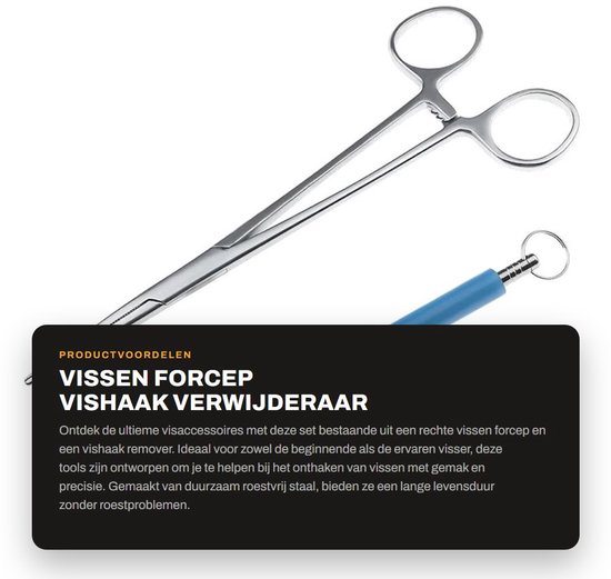 Store_8 - Vissen Forcep - Vishaak Verwijderaar - Roestvrij staal - Handig Ontwerp - Onthaken Vis - Vissen Gereedschap - Geschikt voor Karper & Snoek van Merkloos — afbeelding 5