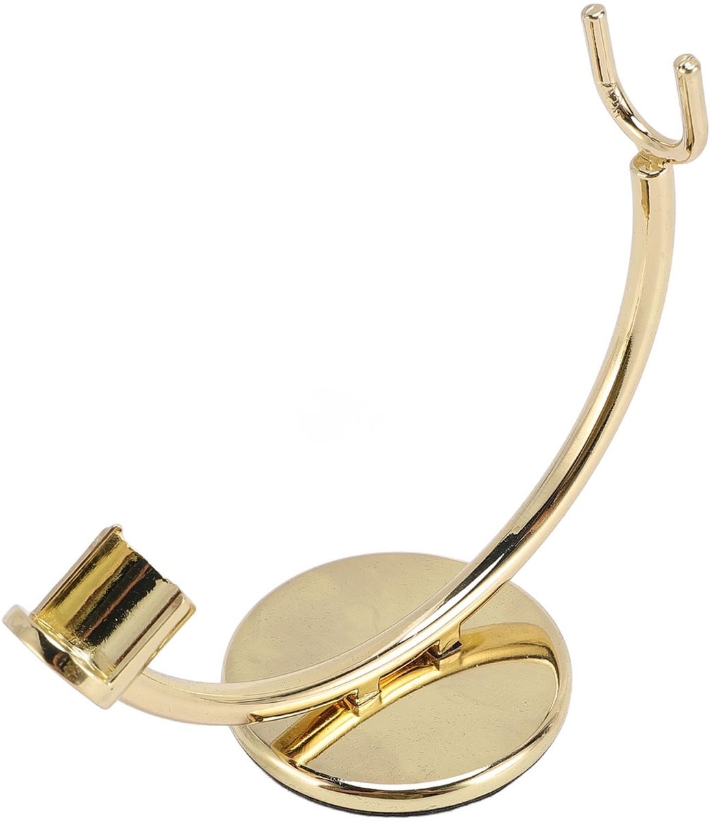 Dailygoods- Scheerborstelstandaard Metalen - Ruimtebesparend - Organisator - Badkameraccessoire - Elegant Ontwerp - Compact en Praktisch - Scheerstandaard