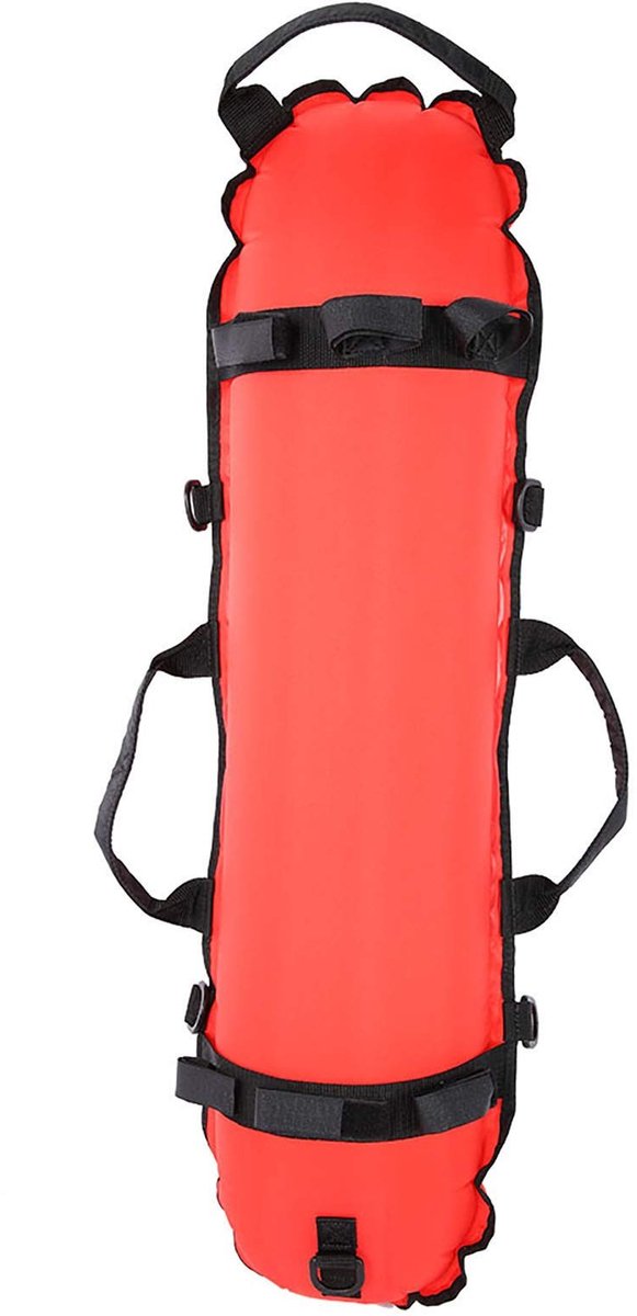 Dailygoods- Duikvlotterbal Opblaasbaar - Signaalboei - Torpedoboei - Duikverkenning - 20 Meter Touw - Nylon/TPU Materiaal - Duikboei