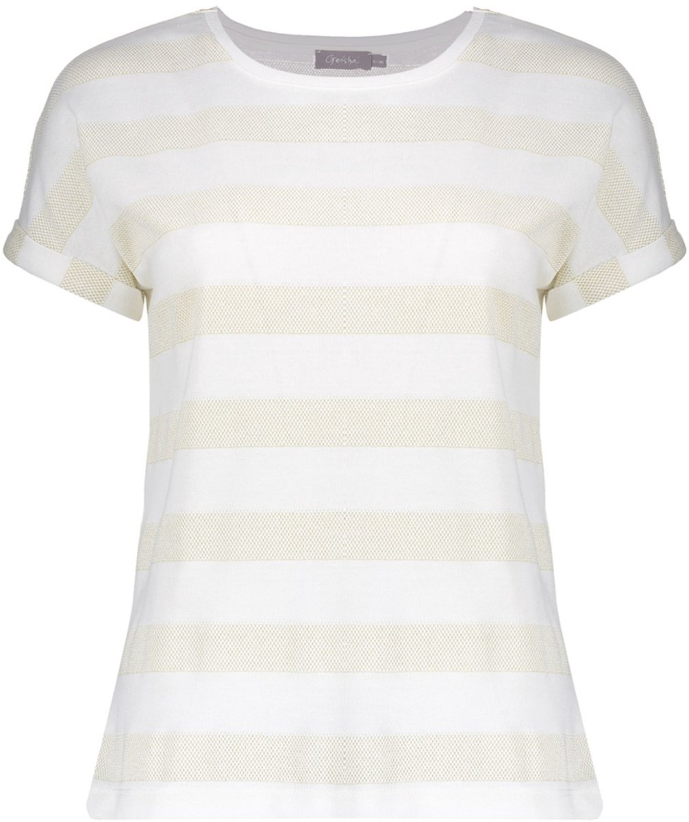 Geisha shirt streep 62130-40 maat M