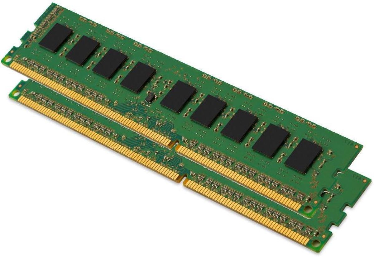 Desktop Geheugen Kit - RAM Modules - Computer Upgrade - 1600MHz Snelheid - 8GB (2x4GB) - Zwart