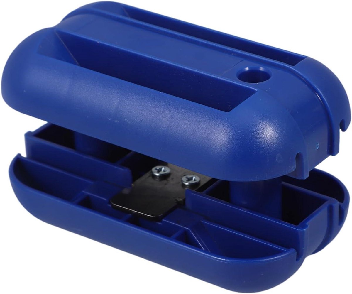 DOITOOL Edge Cutter For Woodworking Planers Woodworking Edge Banding Trim Router Band It Edge Trimmer Edge Trimmer Edge Banding Machine Edgebander Leather Edge Trimmer Blue Plastic