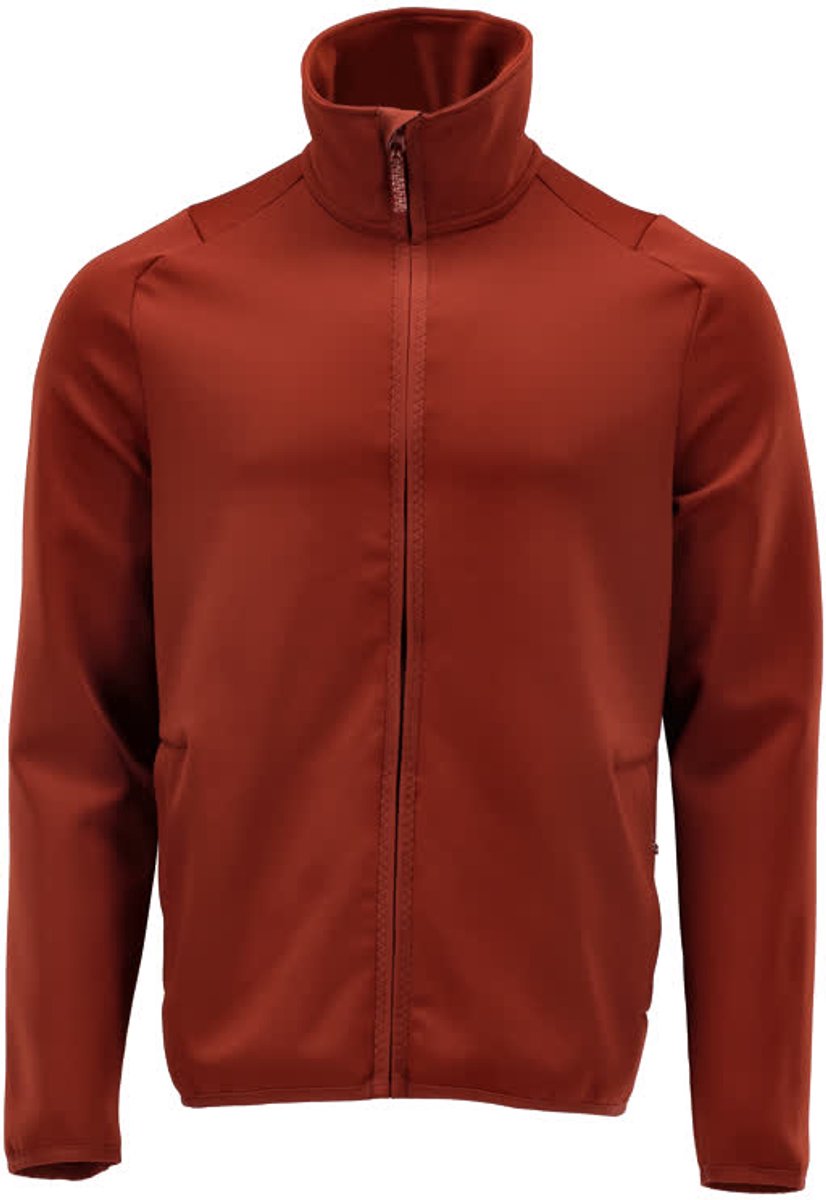 Mascot Customized Fleecetrui met rits 22585-608 - herfstrood - 3XL