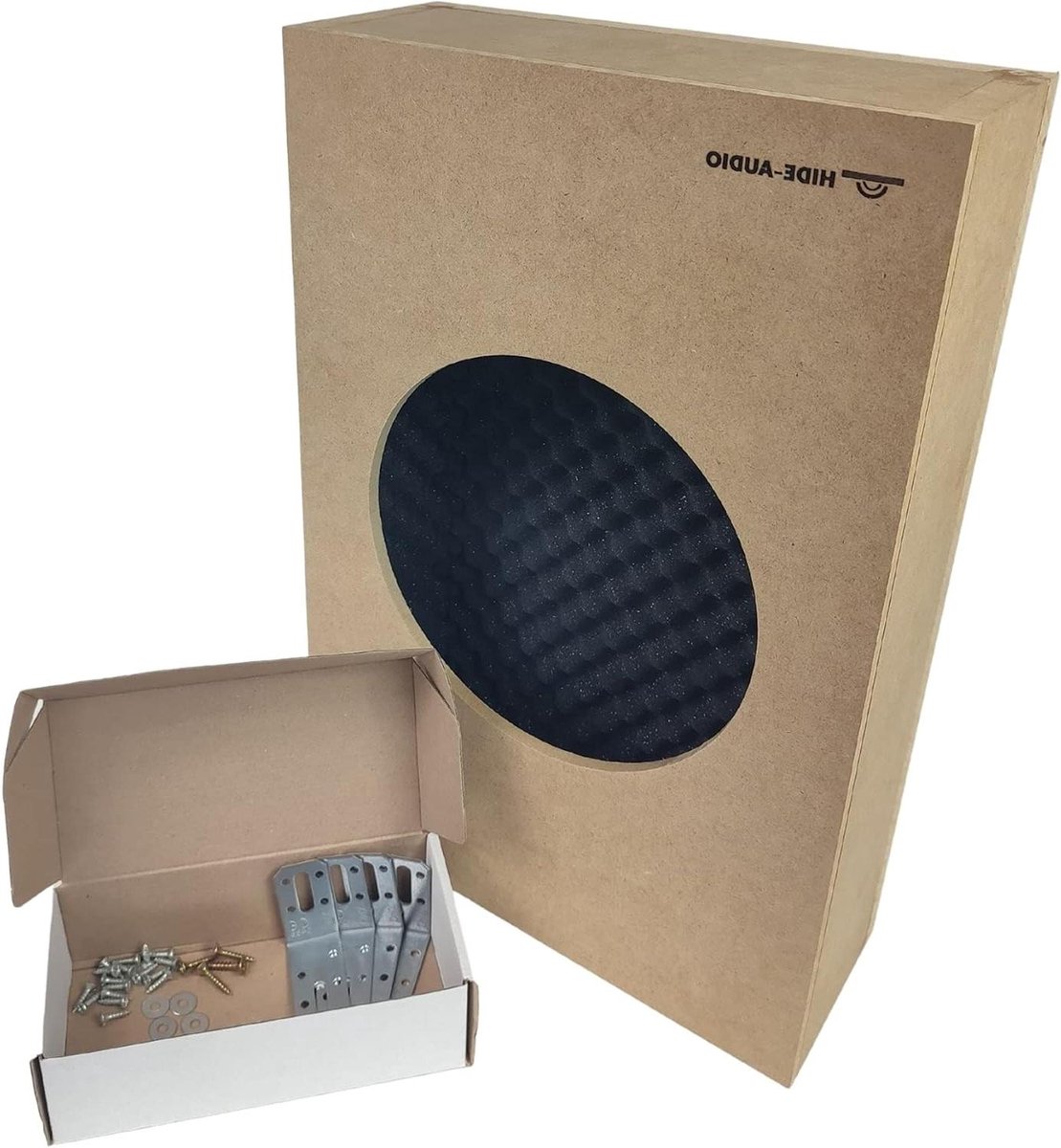 Inbouw Speaker Behuizing - Speaker Kast - Home Theater - Geluidsisolatie - 500 x 330 x 127 mm - Zwart