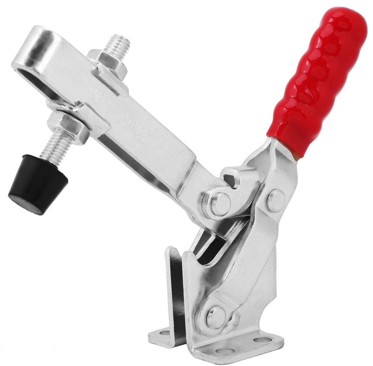 Dailygoods- Toggle Clamp 227kg Houdkracht - Verstelbare Beugel - Schokbestendig - Snelle Ontgrendeling - Voor Houtbewerking - Uniek Zelfvergrendelend Ontwerp - Klem