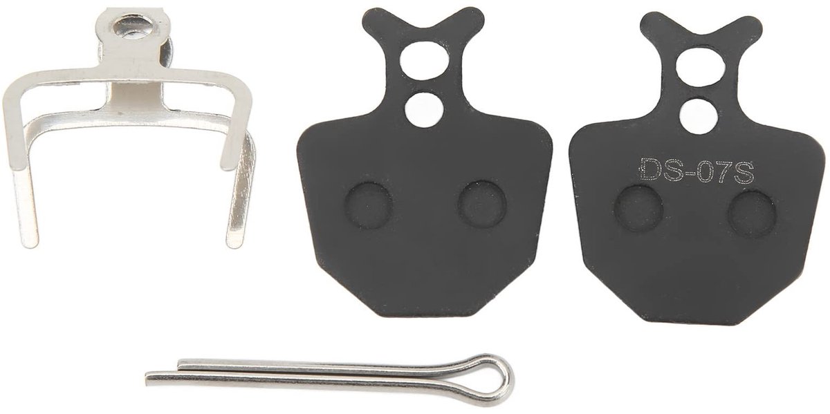 Dailygoods- Schijfremblokken Stabiel - Hars/Semi-metaal - Fietsremmen - Voor Giant DA6/DA7/DA8 - Voor Formula ORO K18/K24 - Duurzaam en betrouwbaar