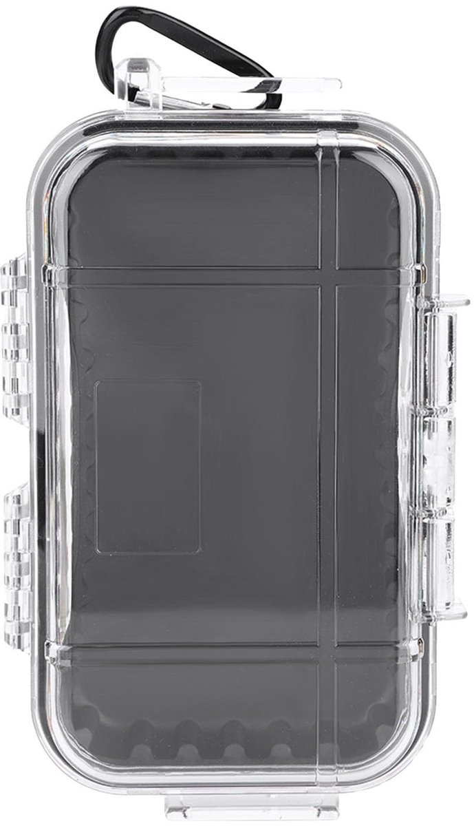 Dailygoods- Opbergkoffer Schokbestendig - Luchtdicht - Draagtascontainer - Voor EDC Tools - Verwijderbaar Rubberkussen - Lichtgewicht en Compact - Opbergtas