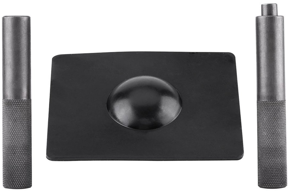 Dailygoods- Klepveer Installatie/Demonteer Gereedschap - Set Motorfiets Reparatie Tools - Hoogwaardig Metaal - Duurzaam - 263g Gewicht - 17mm Diameter - Ventielgereedschap