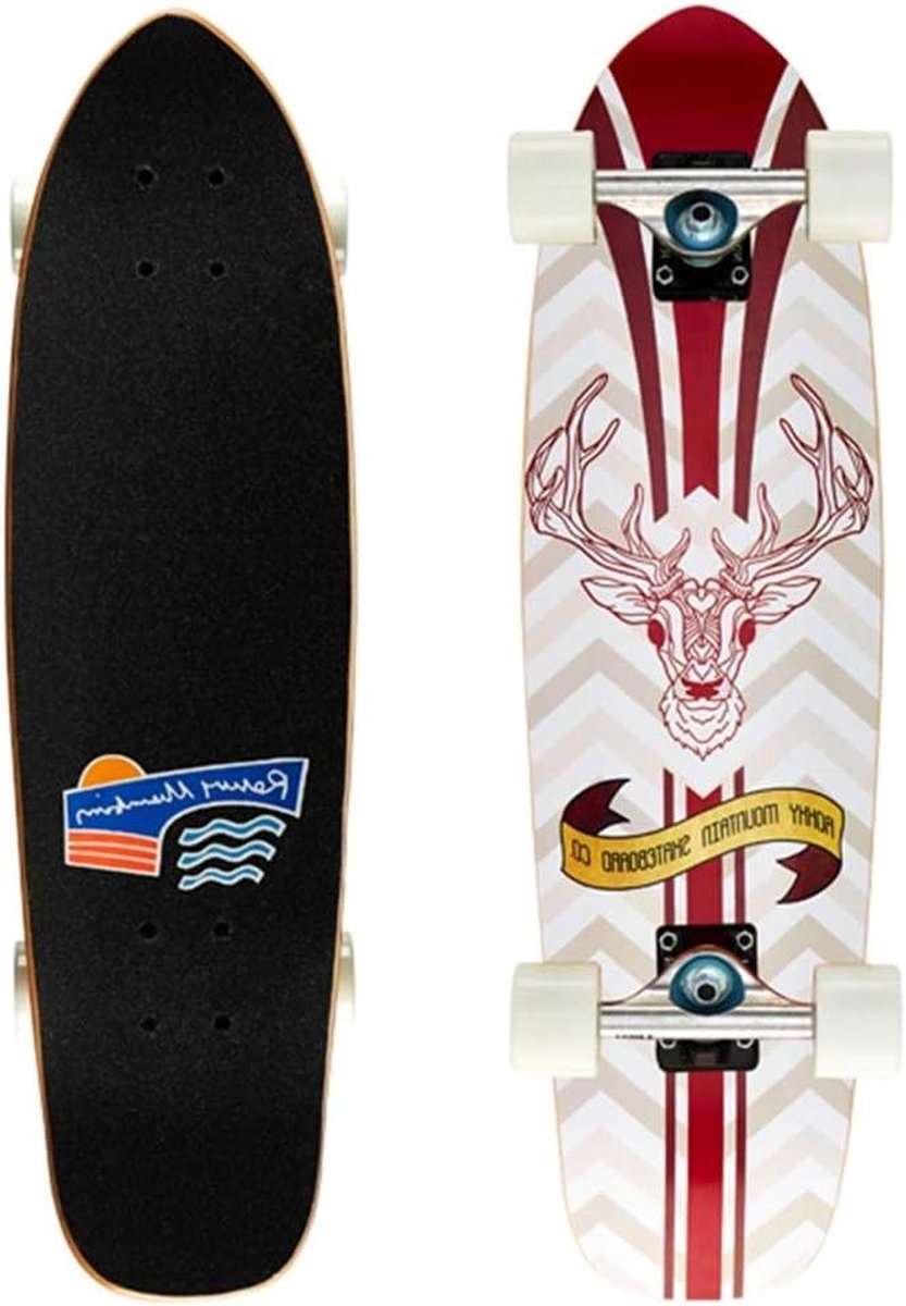 Cruiser Skateboard Professionele Surfboard 28.7″ X7.8″ Esdoorndek Geschikt voor jongens en meisjes Kinderen Skateboard Lager ABEC-13 Lager Capaciteit 150kg Kids Compleet