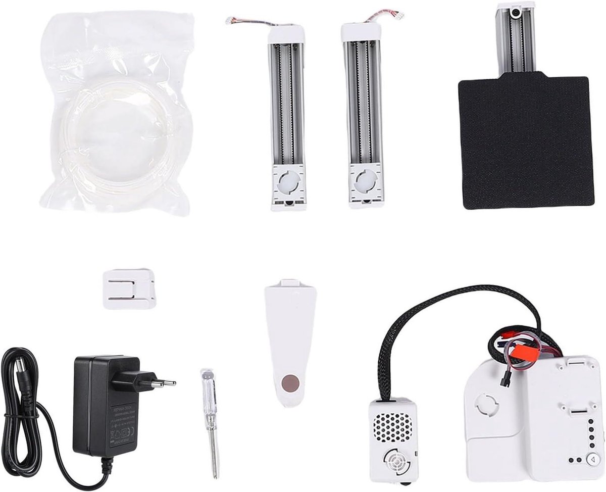 Draagbare 3D-printer - Mini printer Hobby printer - Beginners printen - Automatische slicing - 100x100x100mm - Zwart