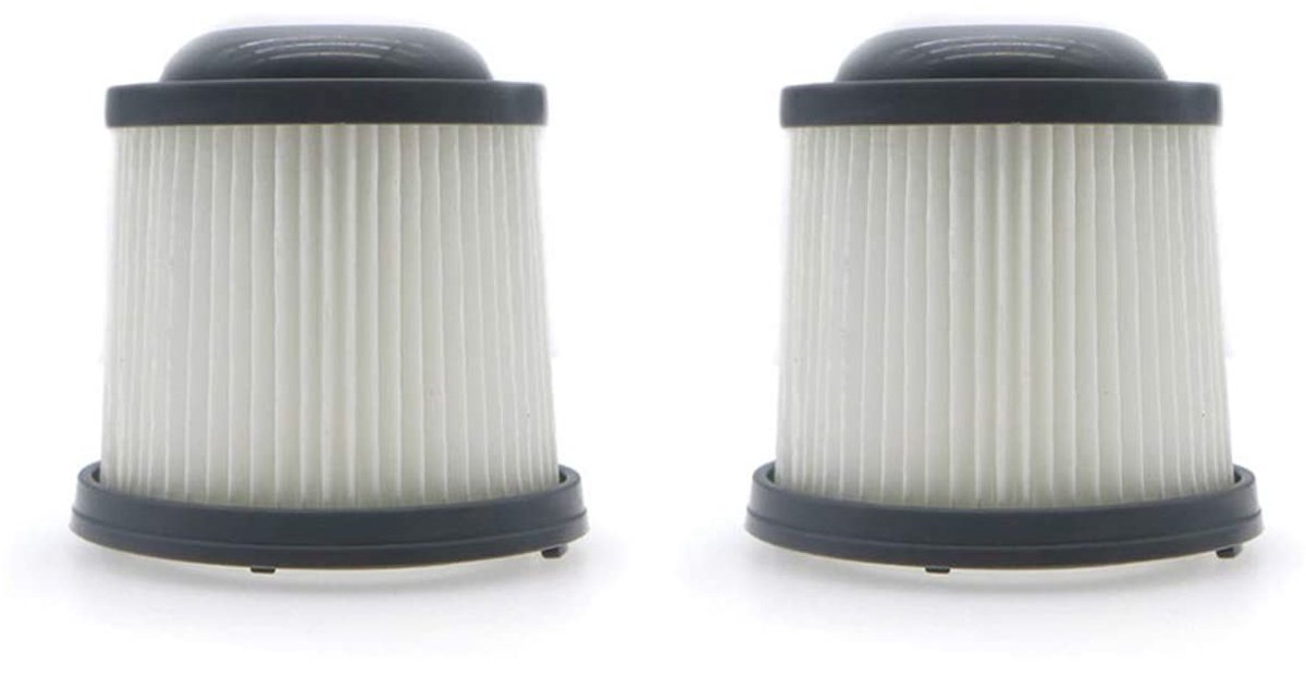 Dailygoods- Vacuümfilter 2 Stuks - Compatibel met PVF110/PHV1210 - Onderdeel # 90552433 - Bodemdiameter 81,5 mm - Eenvoudig te vervangen - Optimale werking - Stofzuigerfilter