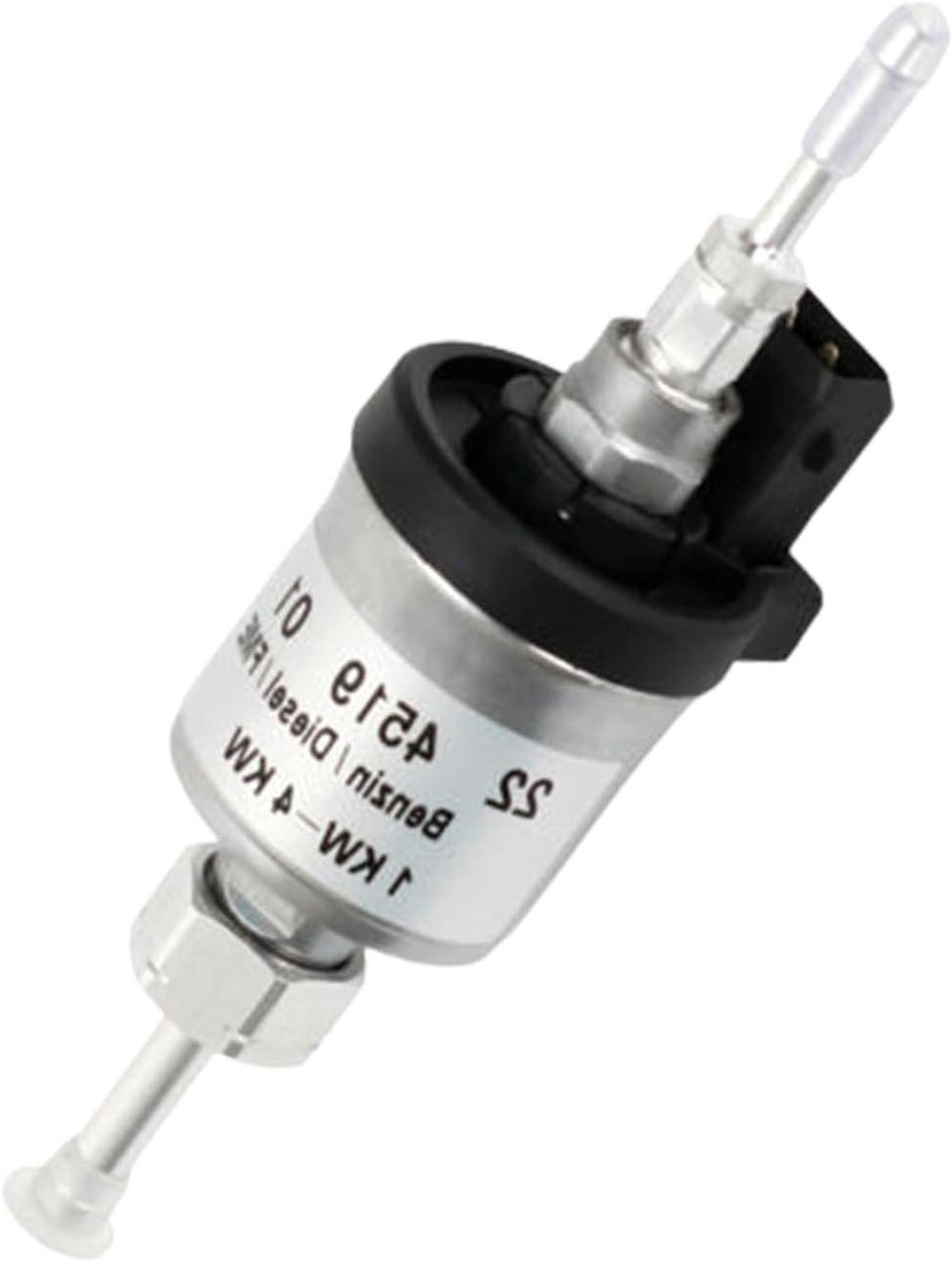 Brandstofpomp - Dieselpomp Meterpomp - Verwarming Aansturen - Directe Vervanging - 1-4KW - Zwart