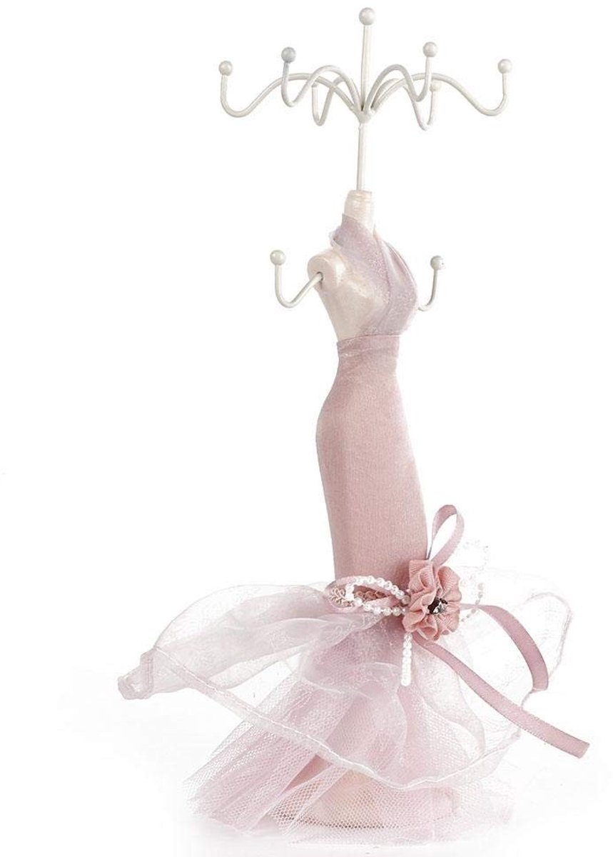 Dailygoods- Sieradenrek Hoogwaardige Kwaliteit - Mannequin - Oorbellenrek - Compact - Lichtgewicht - Duurzaam Materiaal - Sieradenstandaard