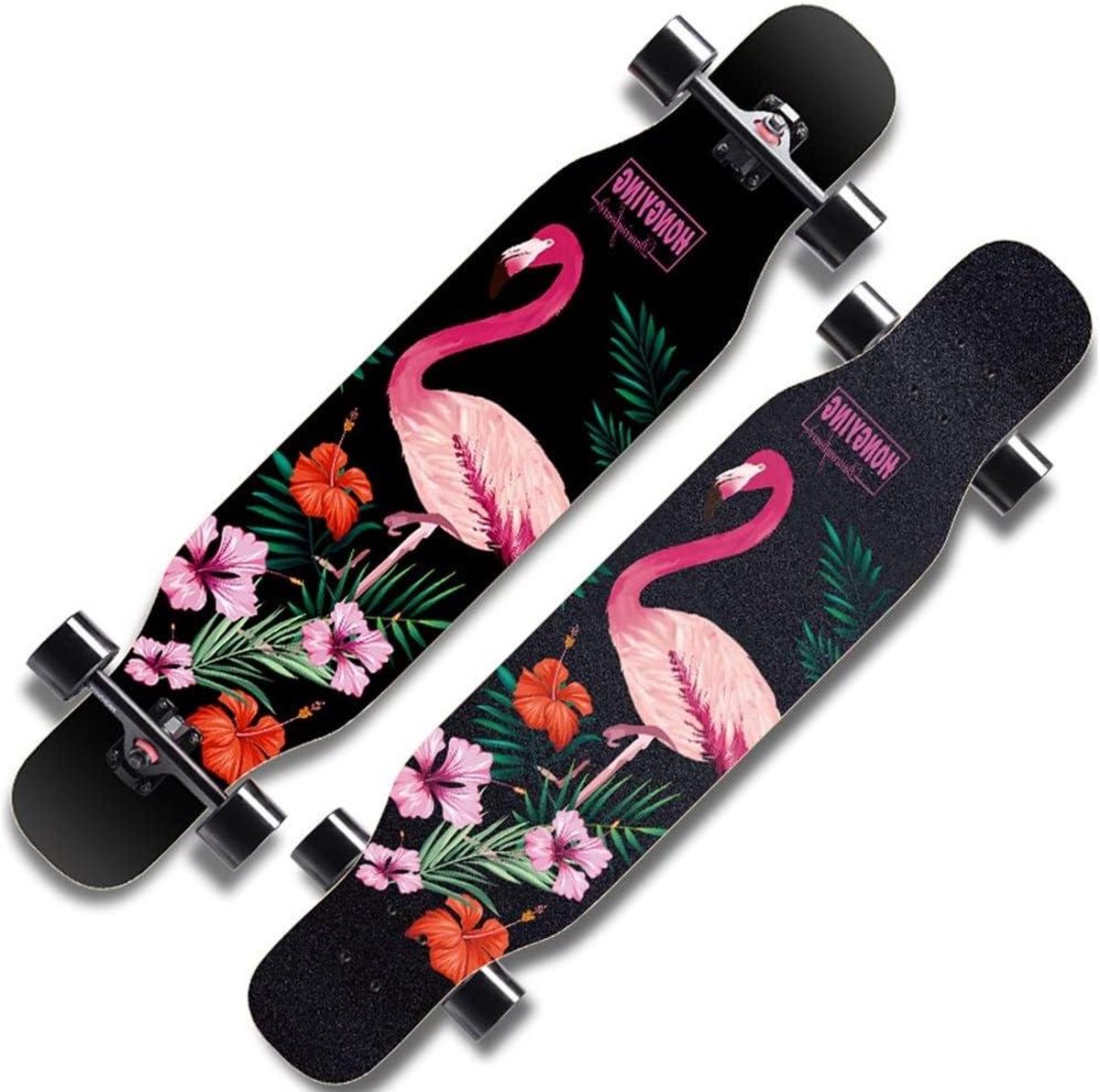 Longboard Cruiser Dance Board Outdoor Freeride 7 Laags Esdoorn Dek 42 Inch Design 4