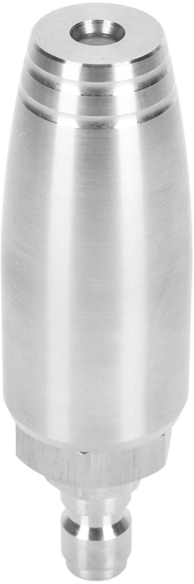 Dailygoods- Rotor Nozzle 350 Bar - Rotating Turbo Nozzle - Hogedrukreiniger - Roestvrij Staal - Spray Tip Kit - Lotus Nozzle Ontwerp - Hogedrukspuit