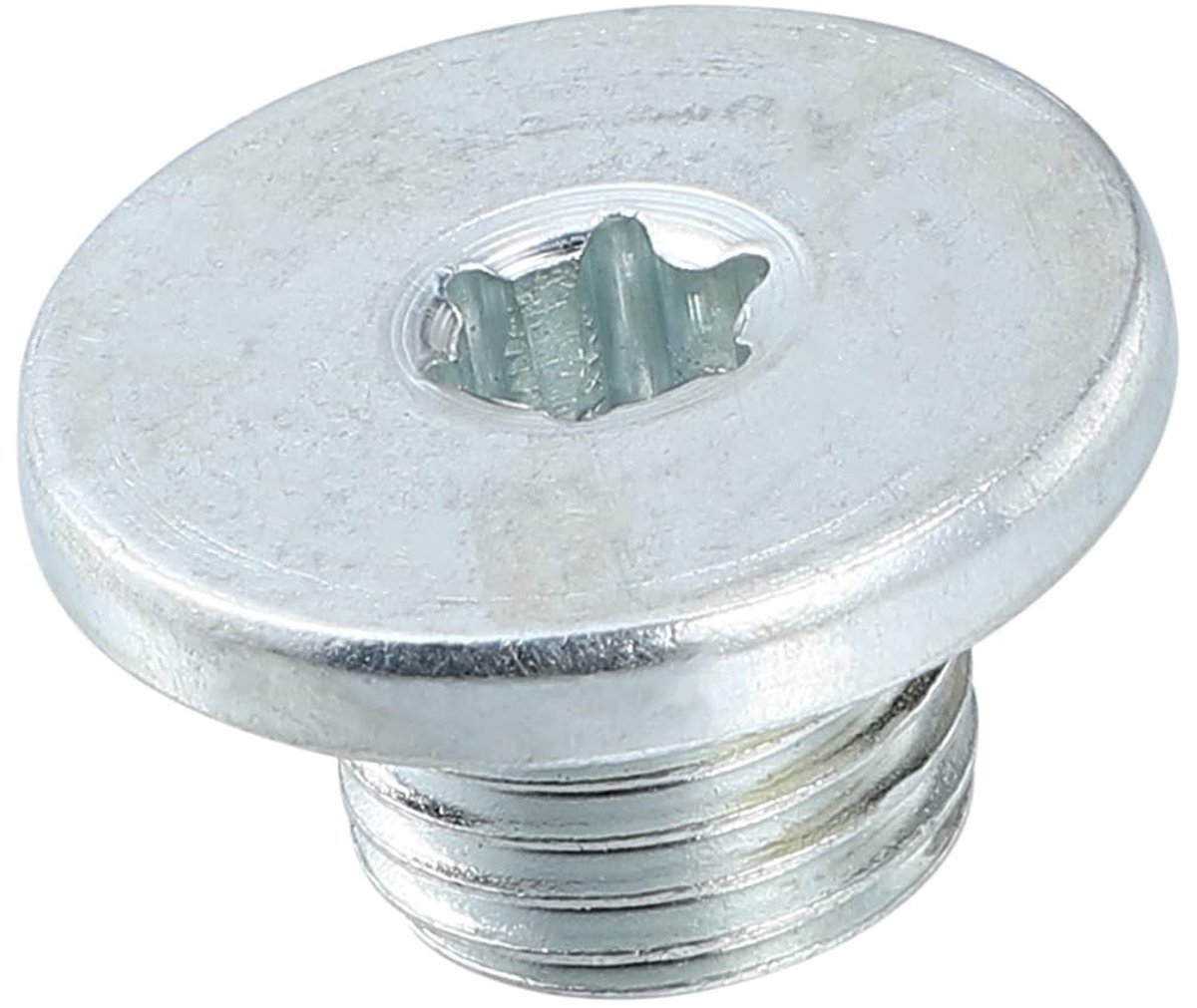 Dailygoods- Olieaftapschroef M14 x 1,5 - Aluminiumlegering - Duurzaam - Magnetische Afvoerstop - Slijtvast - Zilverkleurig - Afvoerplug