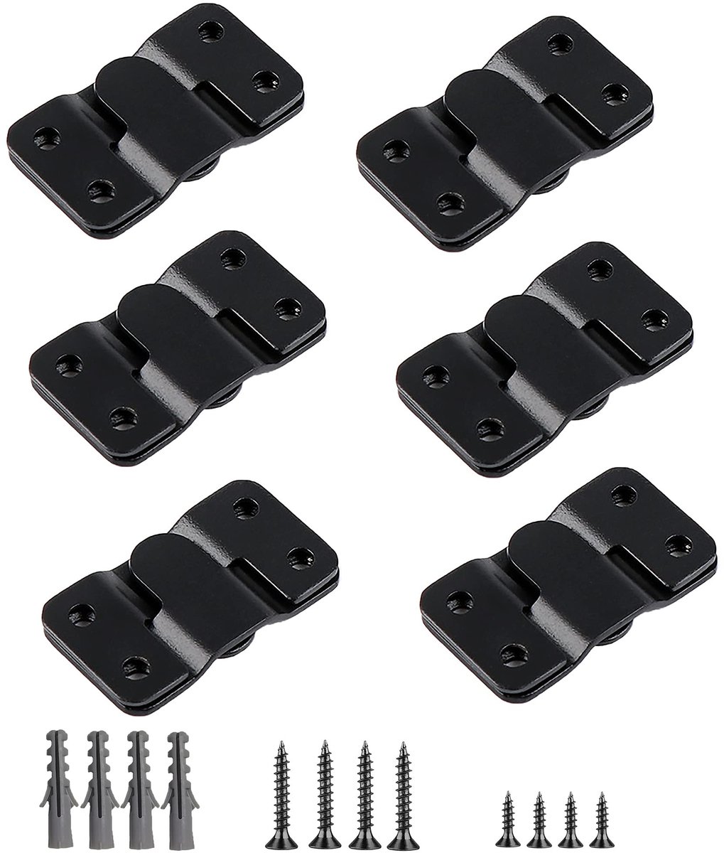 Dailygoods- Fotohaak 53mm - Z Clip Beugel - Zware Foto Hanger - Wandmontage Systeem - Roes