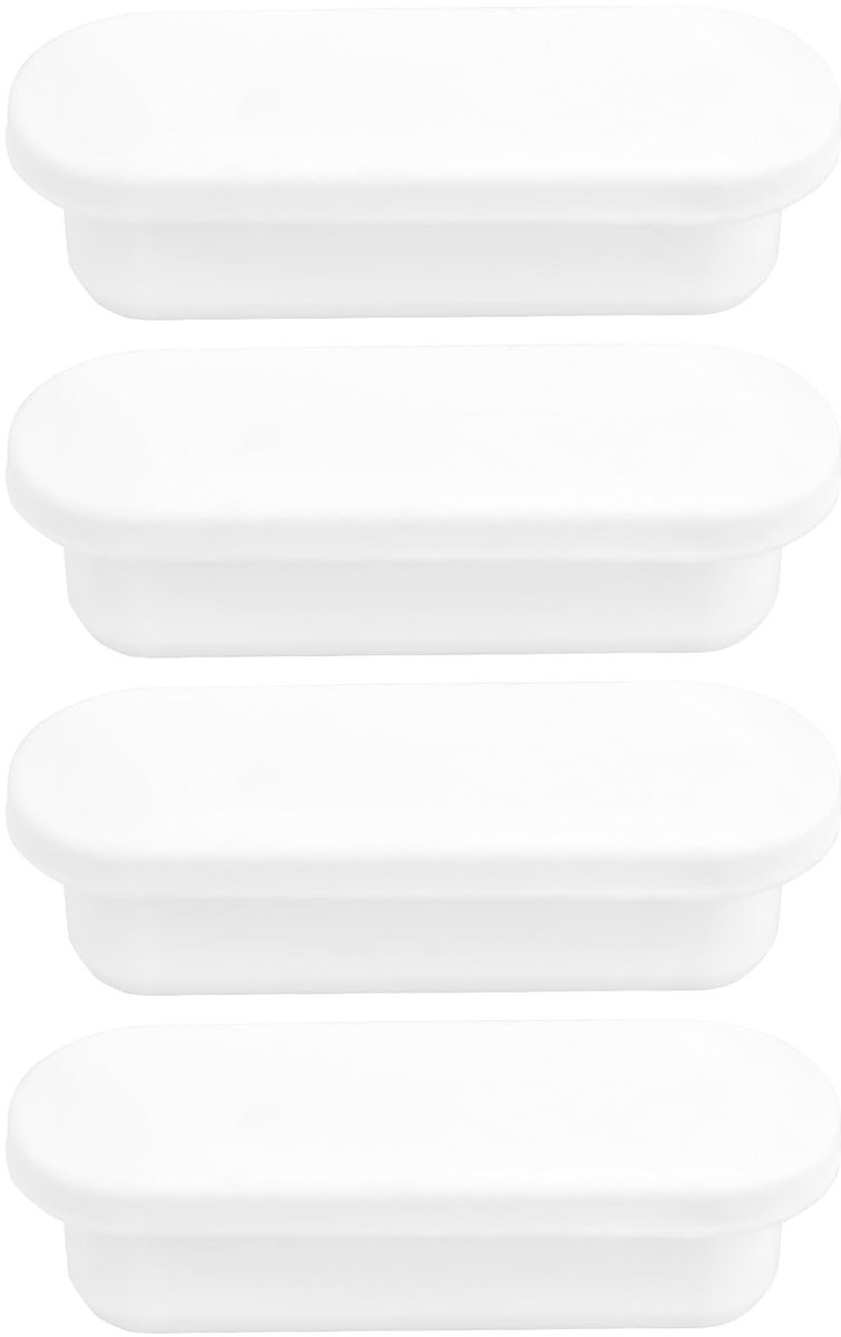 Dailygoods- Overloopcap 55mm - Siliconen - Geschikt voor 45mm-52mm Wastafels - Badkamer/Keuken - Lange levensduur - Eenvoudige installatie - Overloopafdekking