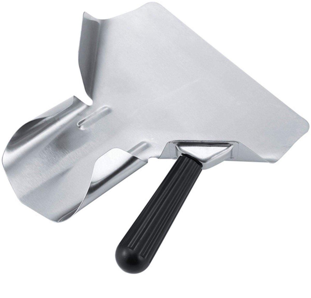 Dailygoods- Frietschep Antislip Grip - Frituurschep - Popcornschep - Roestvrij Staal - Vaatwasmachinebestendig - Ergonomisch Design