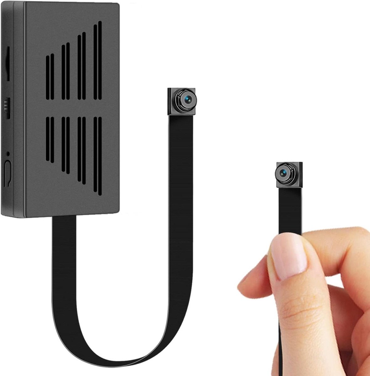 Mini Spy Camera 1080P DIY Portable Hidden Camera for Nanny, Video Security with Motion Detection for Home, Car, Drone, Office
