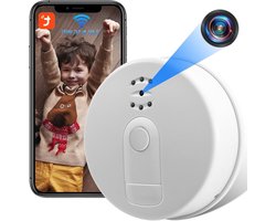 LXMIMI Hidden WiFi Camera, Smoke Detector, Mini WiFi, HD 1080p, WiFi Camera, 2.4 & 5 GHz, WiFi, Hidden Spy Camera with Night Vision and Motion Detection