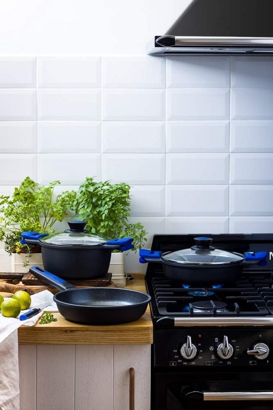 BRA Advanced smooth grill plate, 40 cm, cast aluminium with non-stick coating, reinforced for excellent performance and scratch resistance, multi-coloured — afbeelding 4