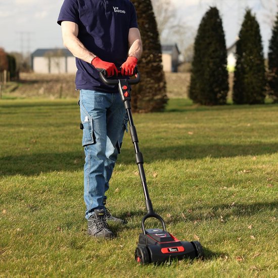 Tools - Electric lawn mower - Lawnmower Battery - Hand mower - 220 mm cutting width - 21v incl. 4.0a Battery and Quick charger - up to 50 m² - EasyMow 220 - EasyMow220-4.0aBAT (no-Battery) — afbeelding 2